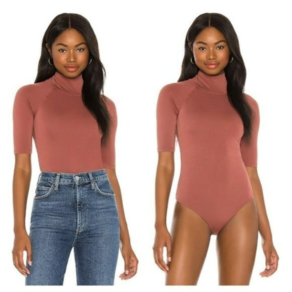 Privacy Please Frankie Bodysuit - Rosewood
